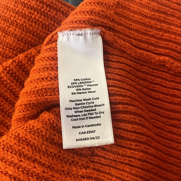 Talbots Half Zip Pullover Sweater, size XL - Picture 4 of 7